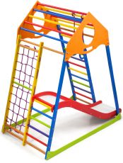 Дитячий спортивний комплекс SportBaby KindWood Color Plus 1